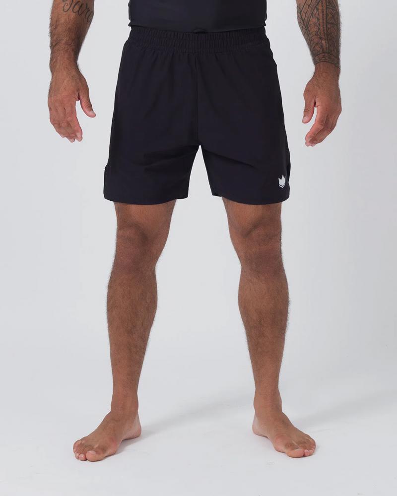 Kingz hybrid grappling Shorts-black